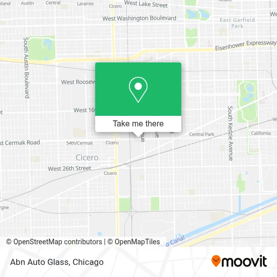 Abn Auto Glass map