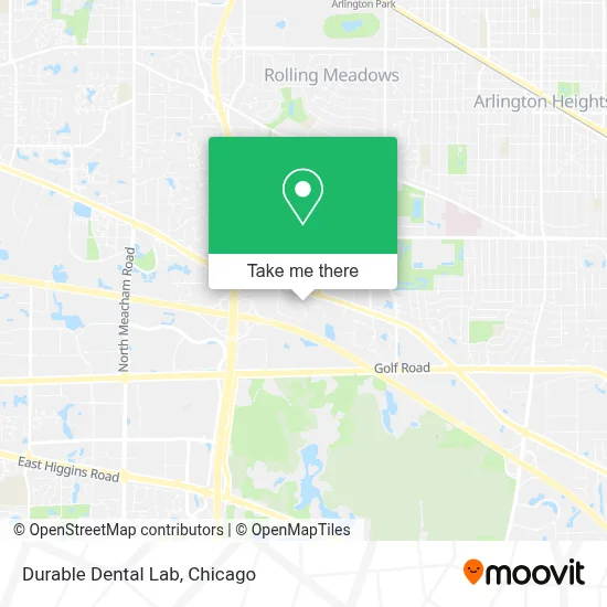 Durable Dental Lab map
