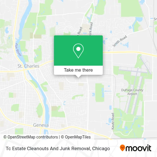 Tc Estate Cleanouts And Junk Removal map