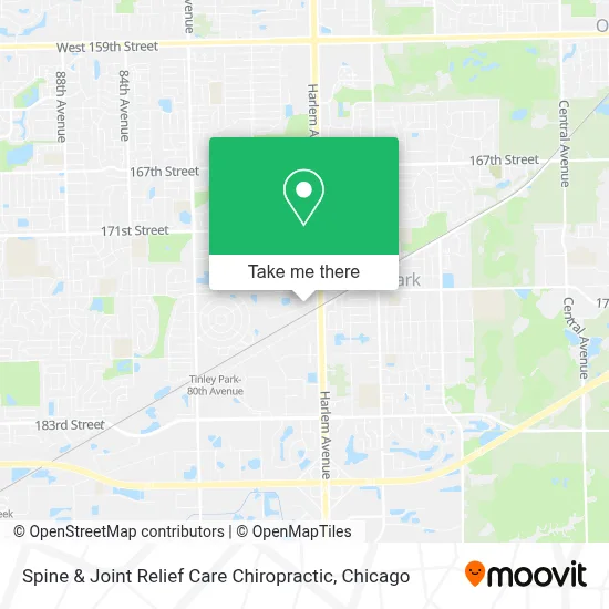 Spine & Joint Relief Care Chiropractic map