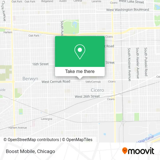 Boost Mobile map