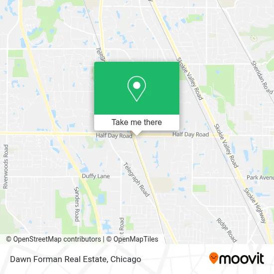 Dawn Forman Real Estate map