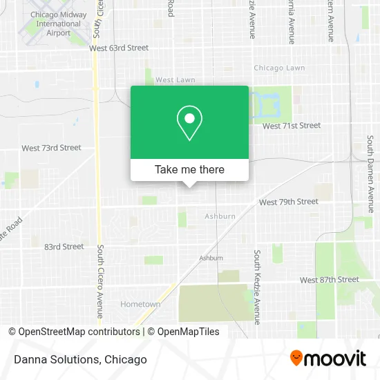 Danna Solutions map