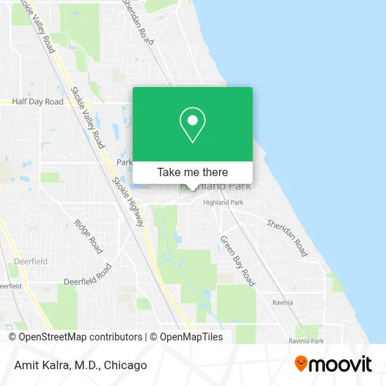 Amit Kalra, M.D. map