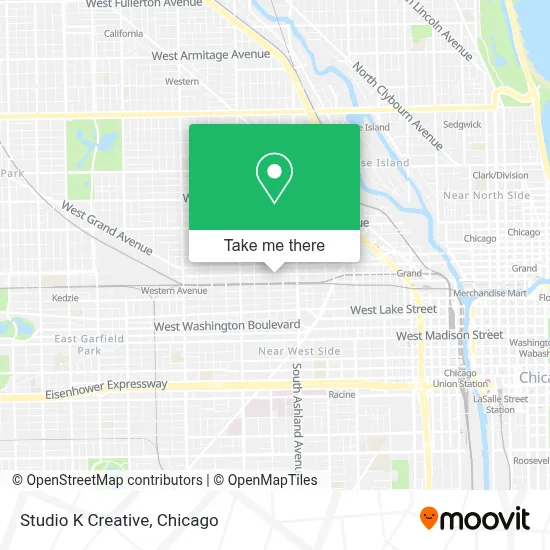 Studio K Creative map