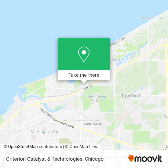 Criterion Catalyst & Technologies map
