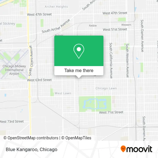 Blue Kangaroo map