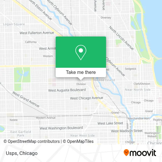 Usps map