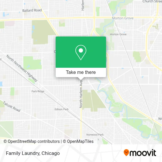 Family Laundry map