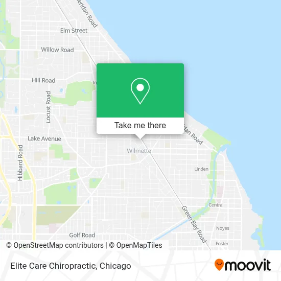 Elite Care Chiropractic map