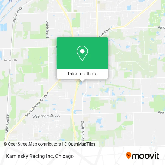 Kaminsky Racing Inc map