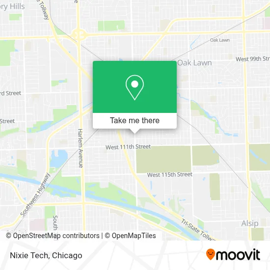 Nixie Tech map