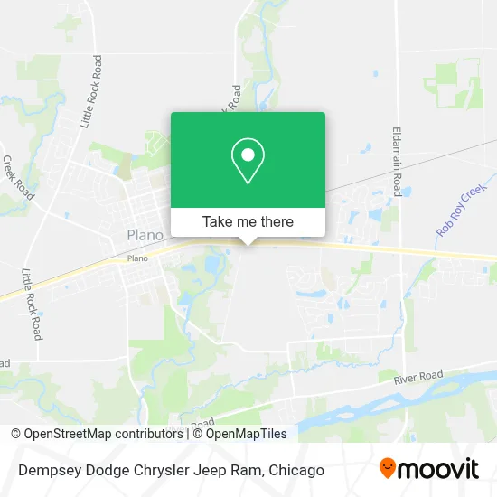 Dempsey Dodge Chrysler Jeep Ram map