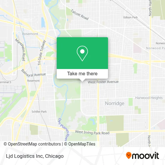Ljd Logistics Inc map