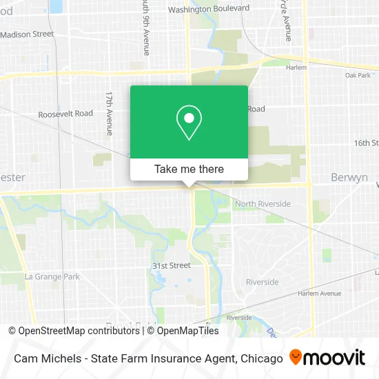 Cam Michels - State Farm Insurance Agent map