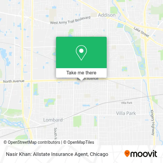 Nasir Khan: Allstate Insurance Agent map