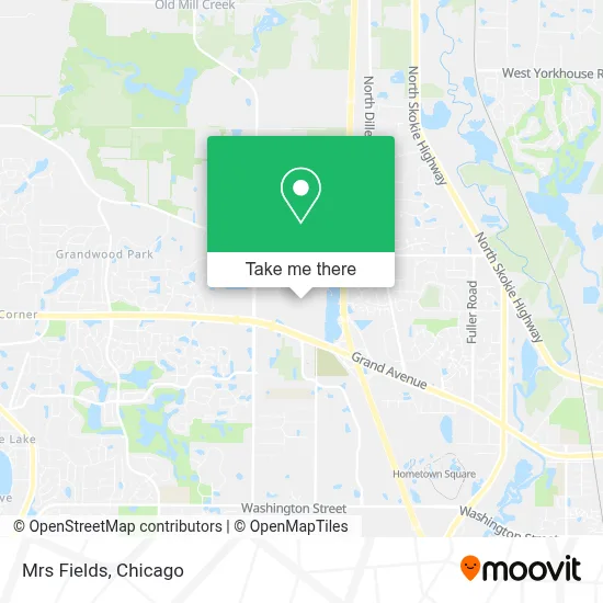 Mrs Fields map
