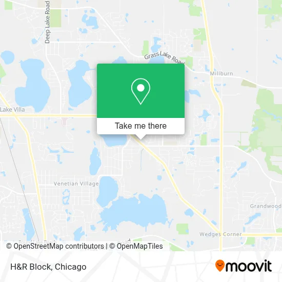 H&R Block map