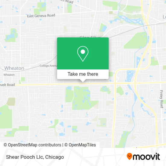 Shear Pooch Llc map
