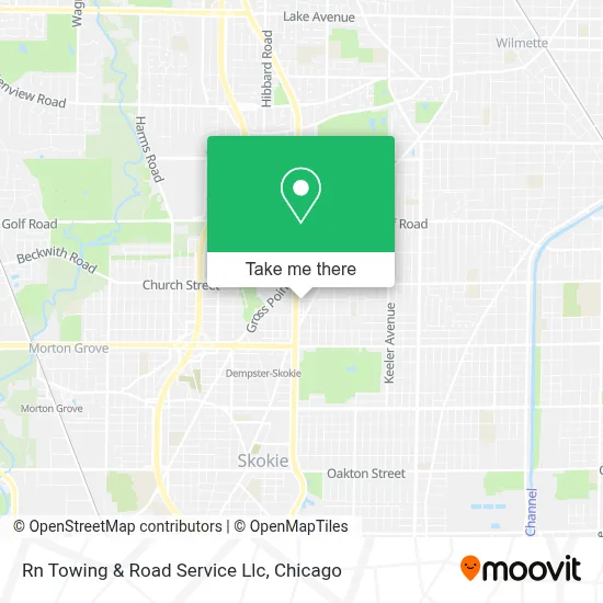 Rn Towing & Road Service Llc map