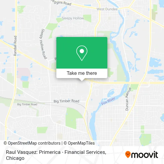 Raul Vasquez: Primerica - Financial Services map