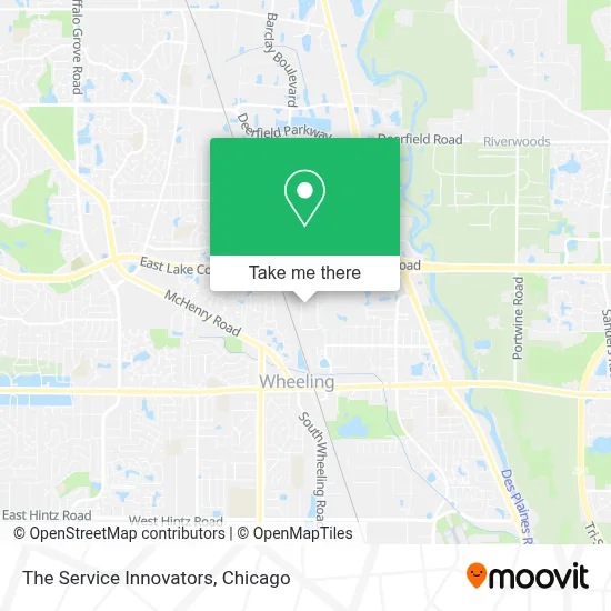 The Service Innovators map