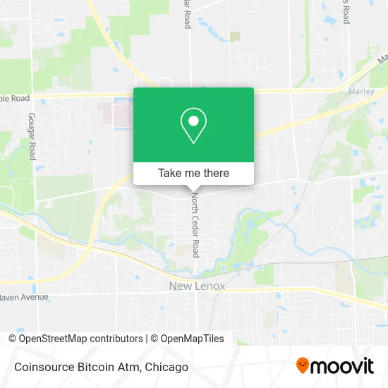 Coinsource Bitcoin Atm map