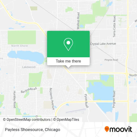 Payless Shoesource map