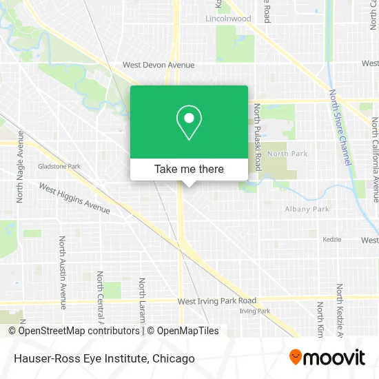 Hauser-Ross Eye Institute map