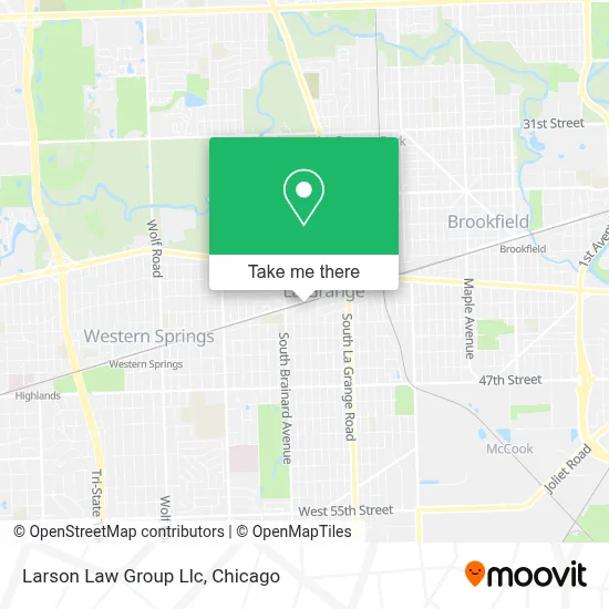 Larson Law Group Llc map