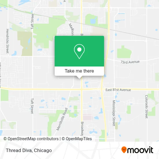 Thread Diva map