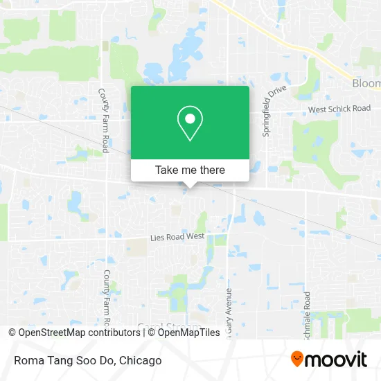 Roma Tang Soo Do map