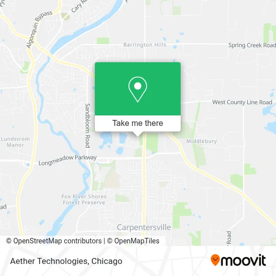 Aether Technologies map