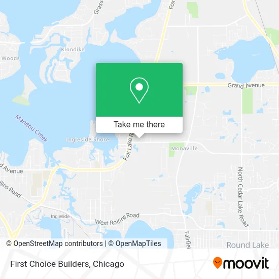 First Choice Builders map