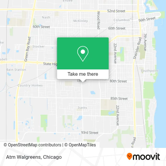 Atm Walgreens map