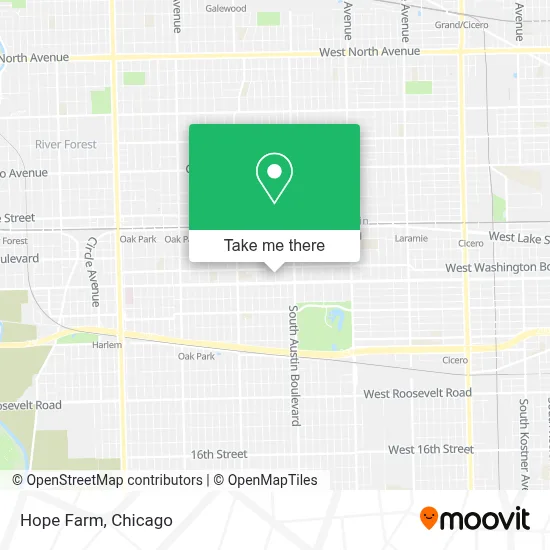 Hope Farm map