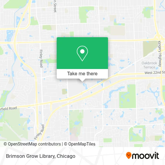 Brimson Grow Library map
