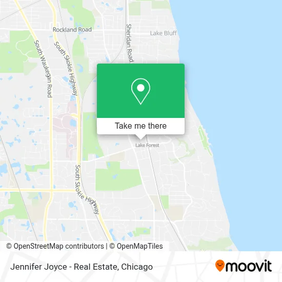 Jennifer Joyce - Real Estate map