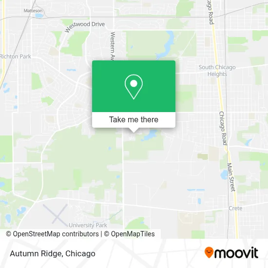 Autumn Ridge map