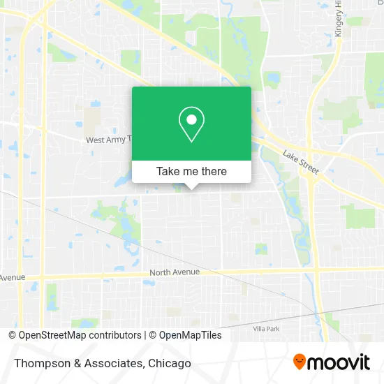 Thompson & Associates map