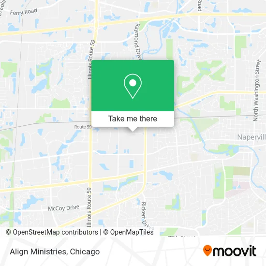Align Ministries map