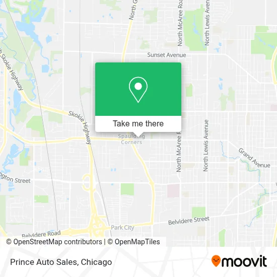Prince Auto Sales map