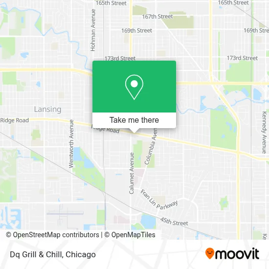 Dq Grill & Chill map
