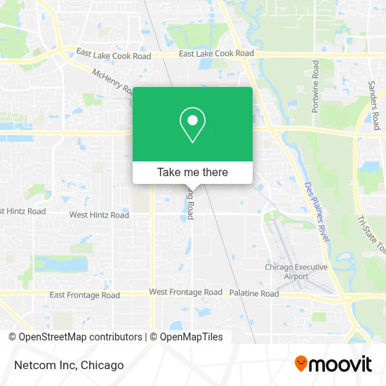 Netcom Inc map