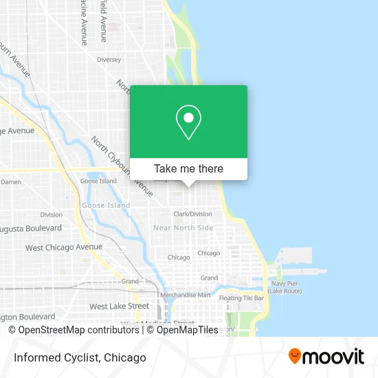 Informed Cyclist map