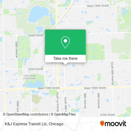 K&J Express Transit Llc map