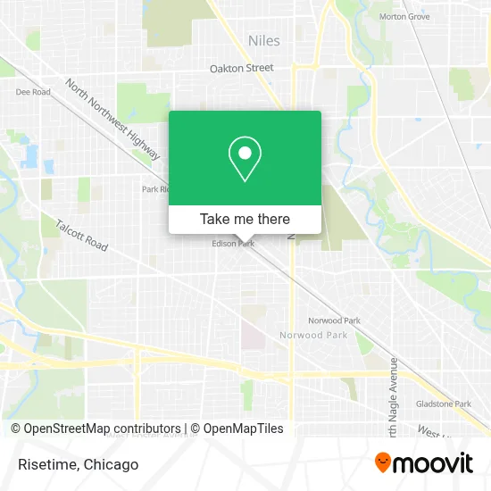Risetime map