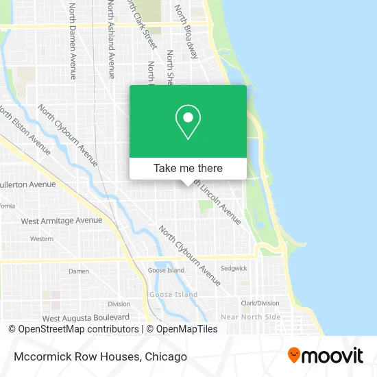 Mccormick Row Houses map