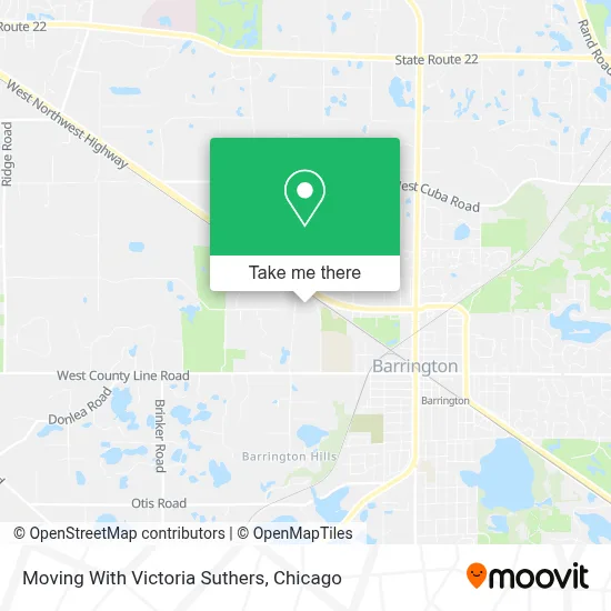 Moving With Victoria Suthers map