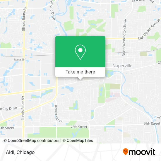 Aldi map